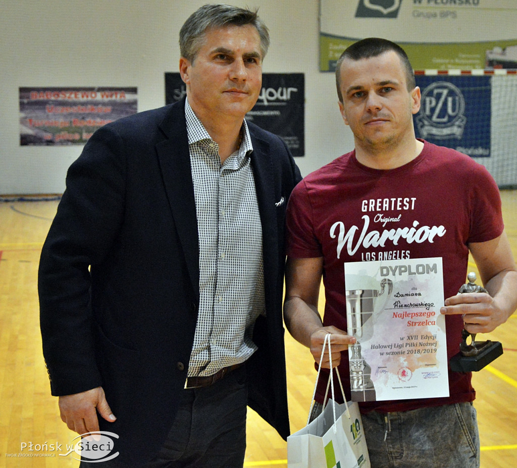 Dariusz Dziekanowski na halówce w Baboszewie