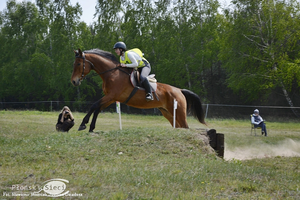 Zawody TREC PTTK w gminie Naruszewo