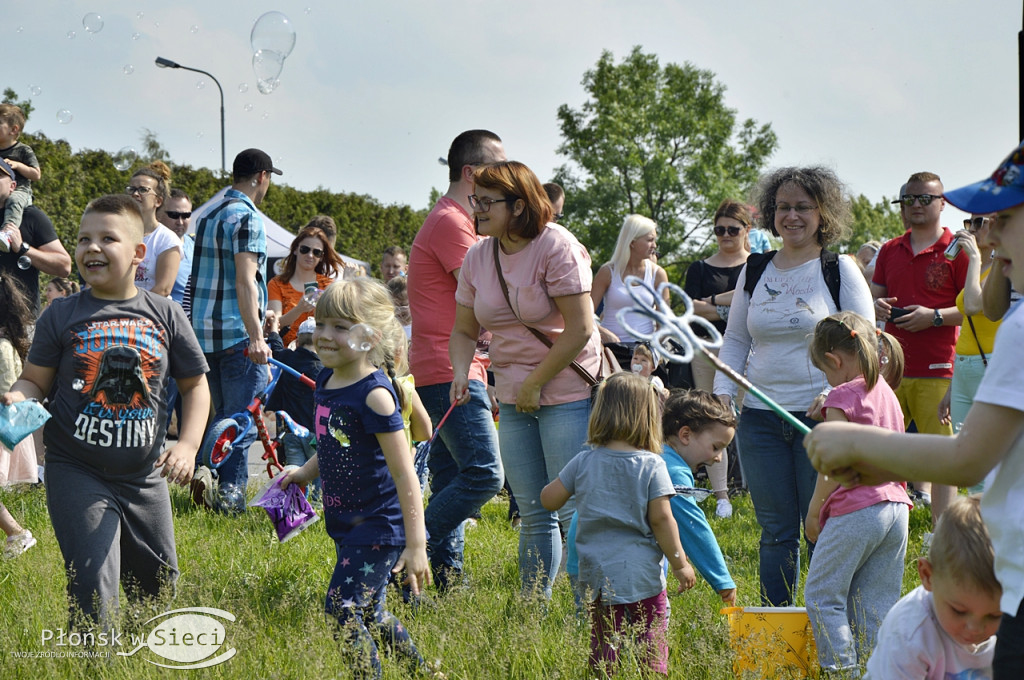 Festiwal baniek mydlanych w Płońsku
