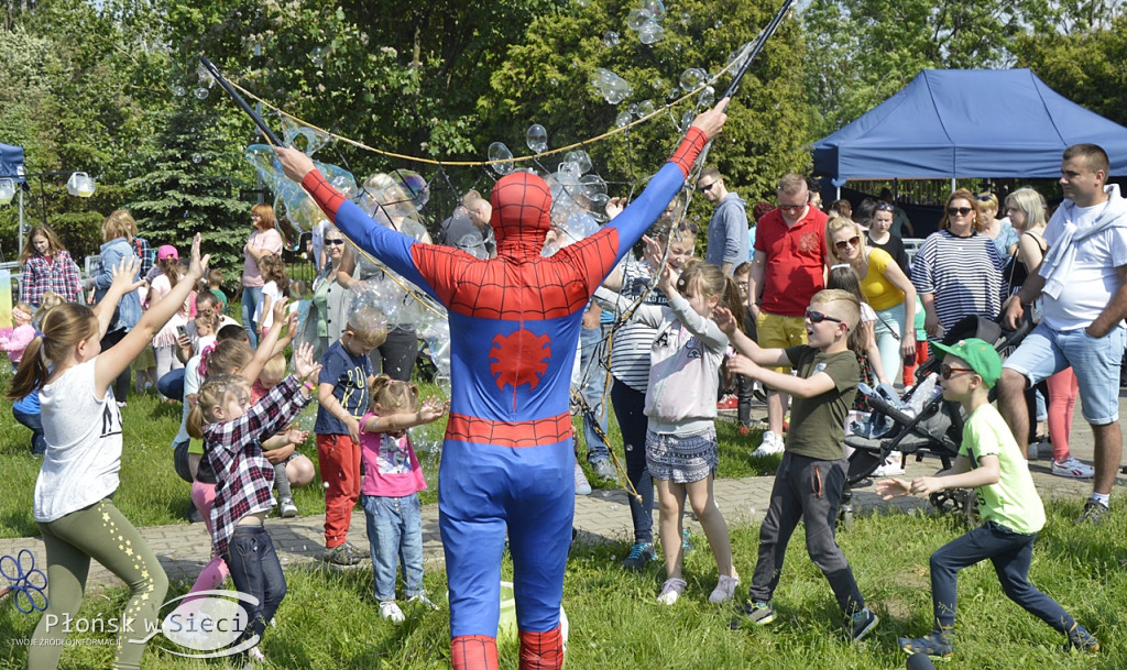 Festiwal baniek mydlanych w Płońsku