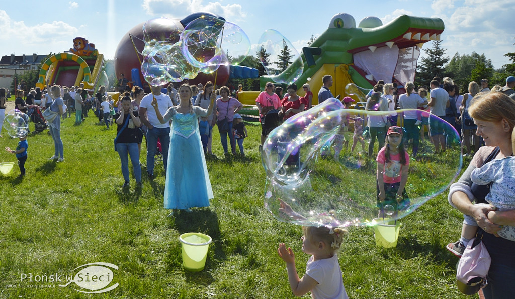 Festiwal baniek mydlanych w Płońsku