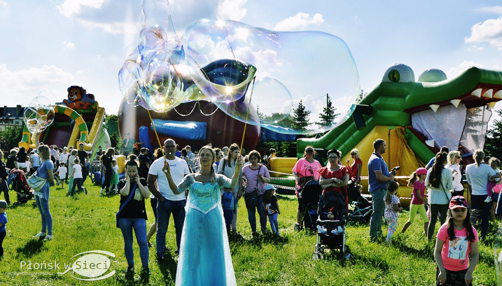 Festiwal baniek mydlanych w Płońsku