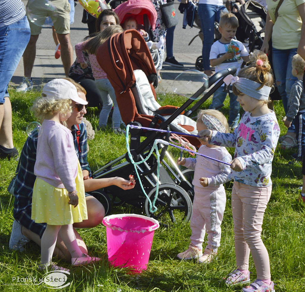 Festiwal baniek mydlanych w Płońsku