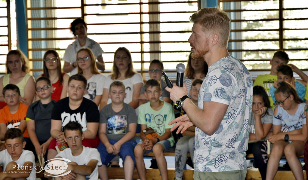 Sochocińskie spotkanie z Michałem Zawadką