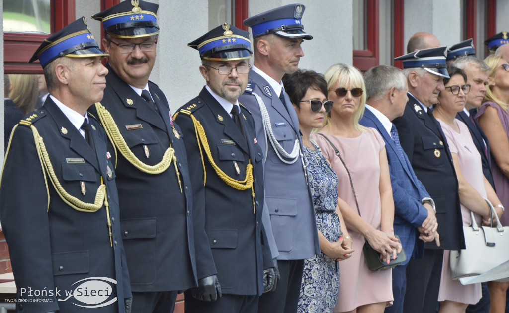 Pożegnanie komendanta straży pożarnej