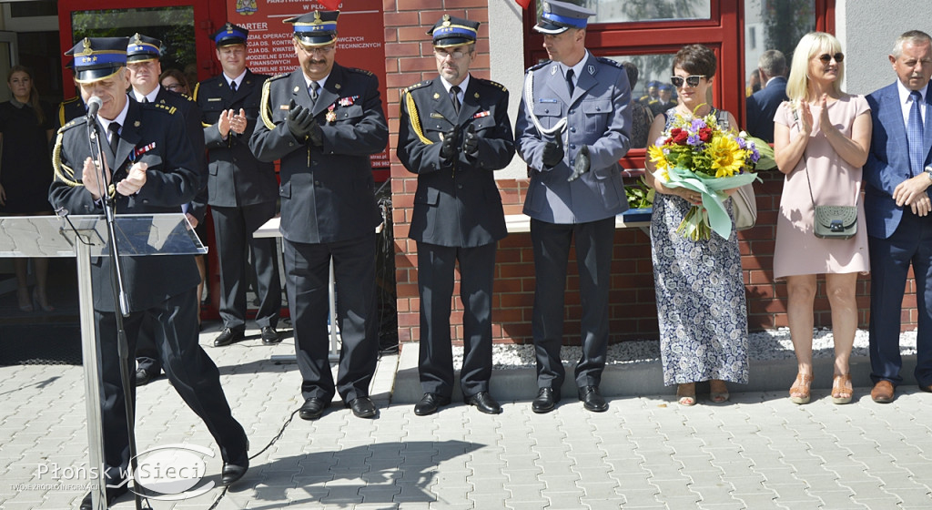 Pożegnanie komendanta straży pożarnej