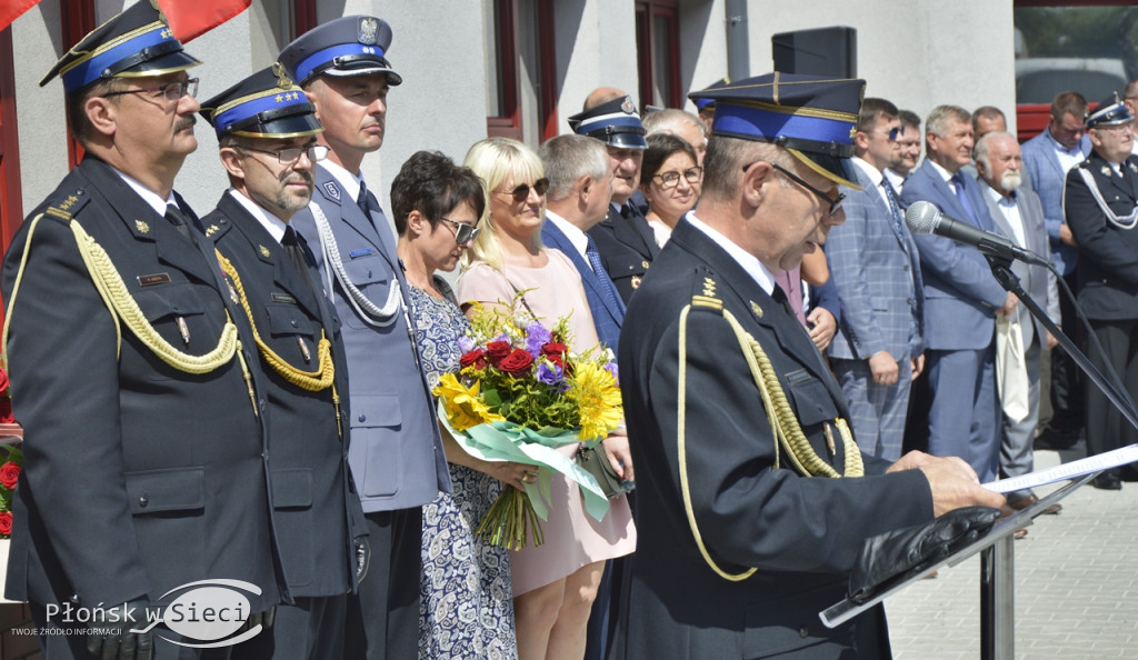 Pożegnanie komendanta straży pożarnej