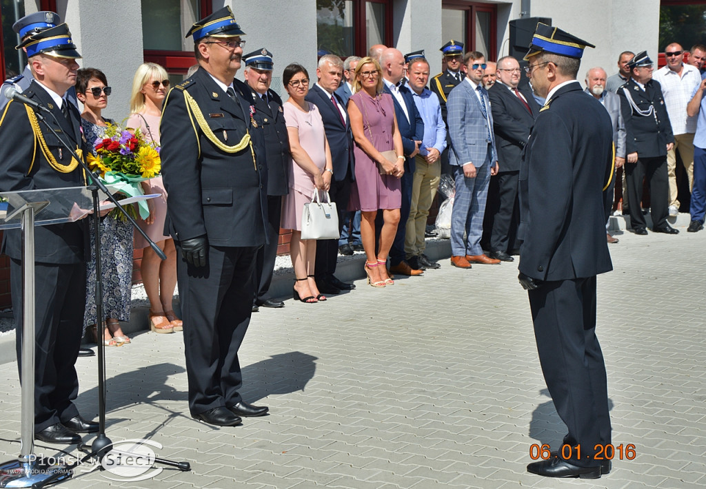 Pożegnanie komendanta straży pożarnej
