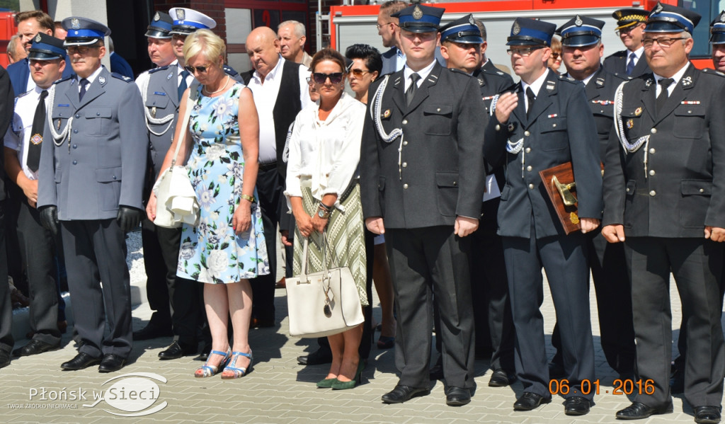 Pożegnanie komendanta straży pożarnej