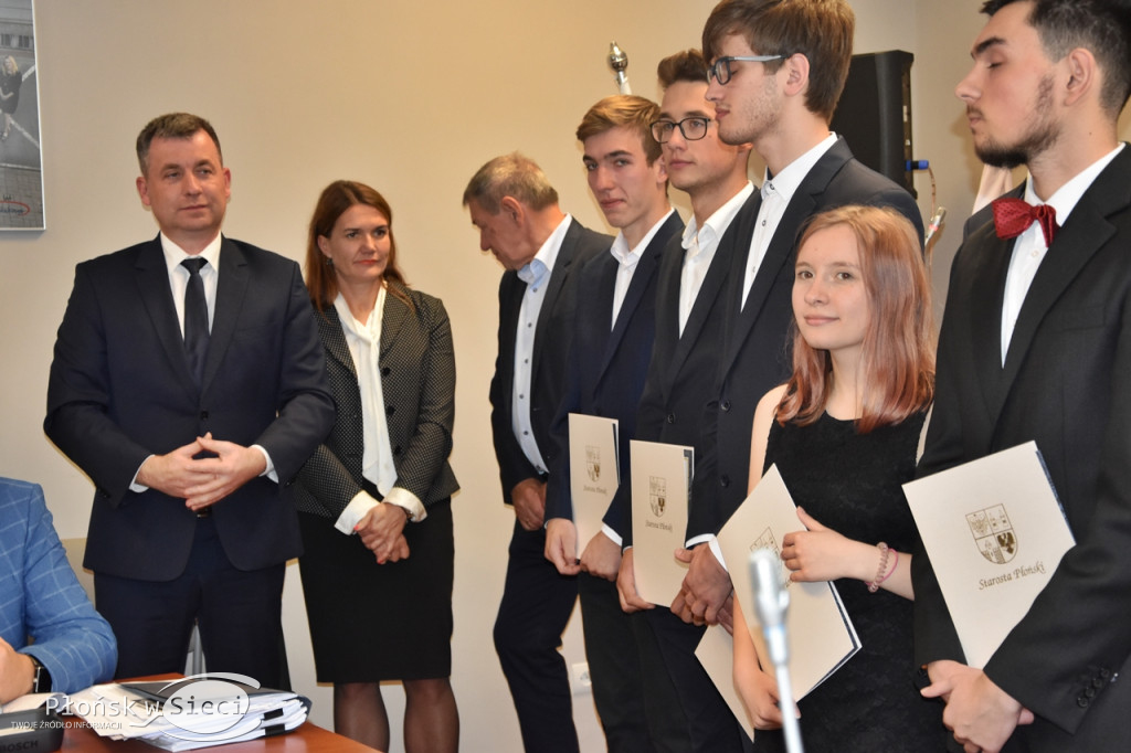 Stypendia Starosty Płońskiego przyznane