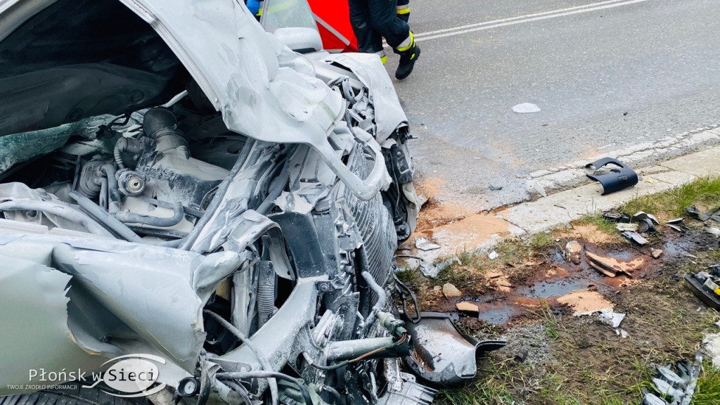 Tragiczne, czołowe zderzenie tira z osobówką