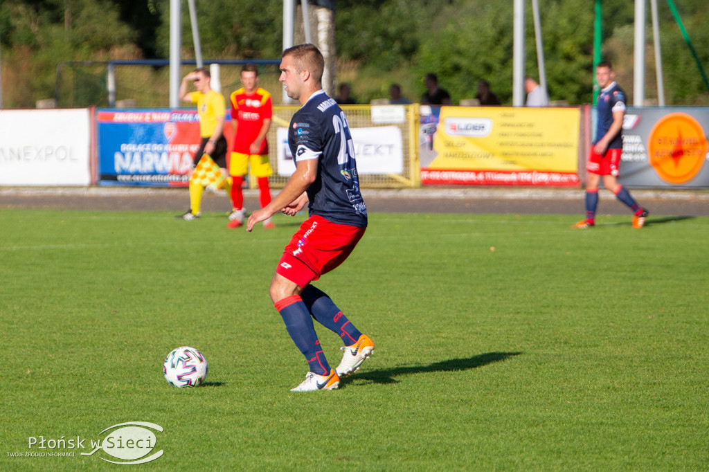 III kolejnka LO - Narew vs. PAF. Foto z Ostrołęki