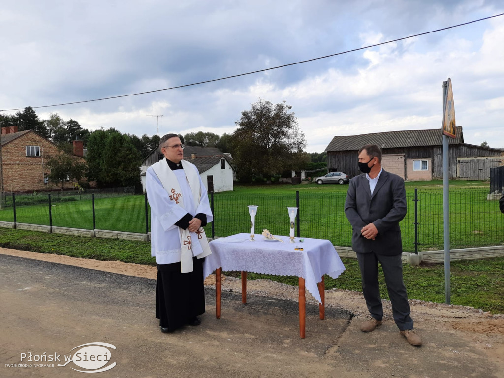 Uroczyste otwarcie drogi w Żelechach