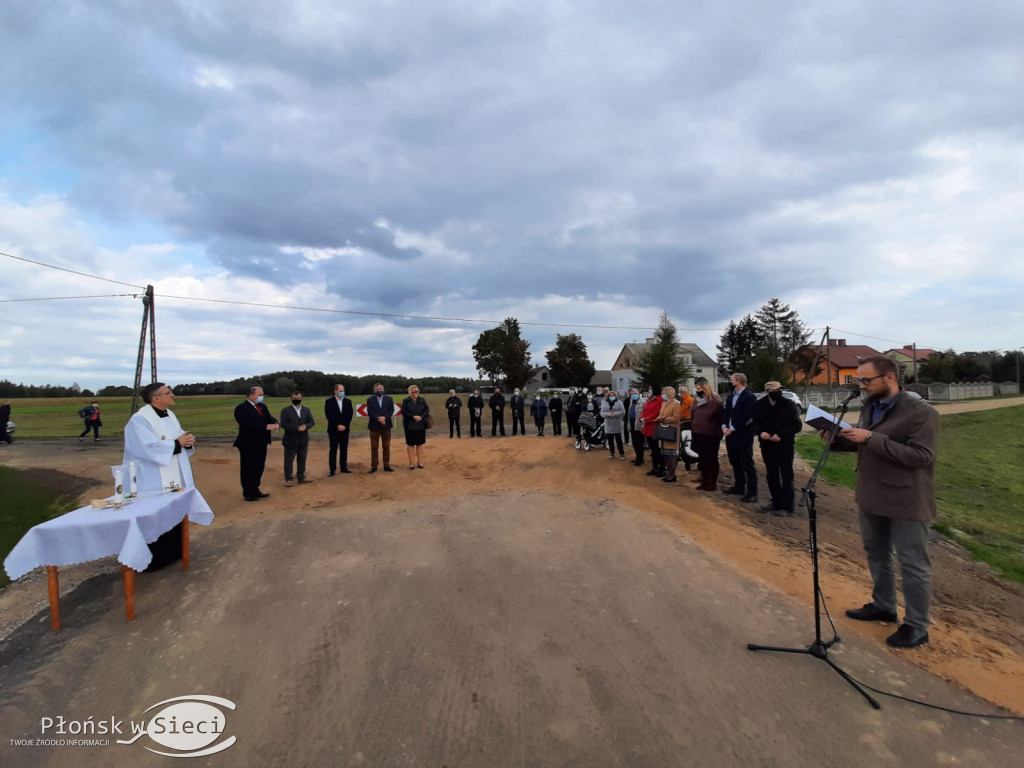 Uroczyste otwarcie drogi w Żelechach