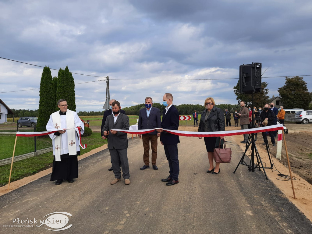 Uroczyste otwarcie drogi w Żelechach