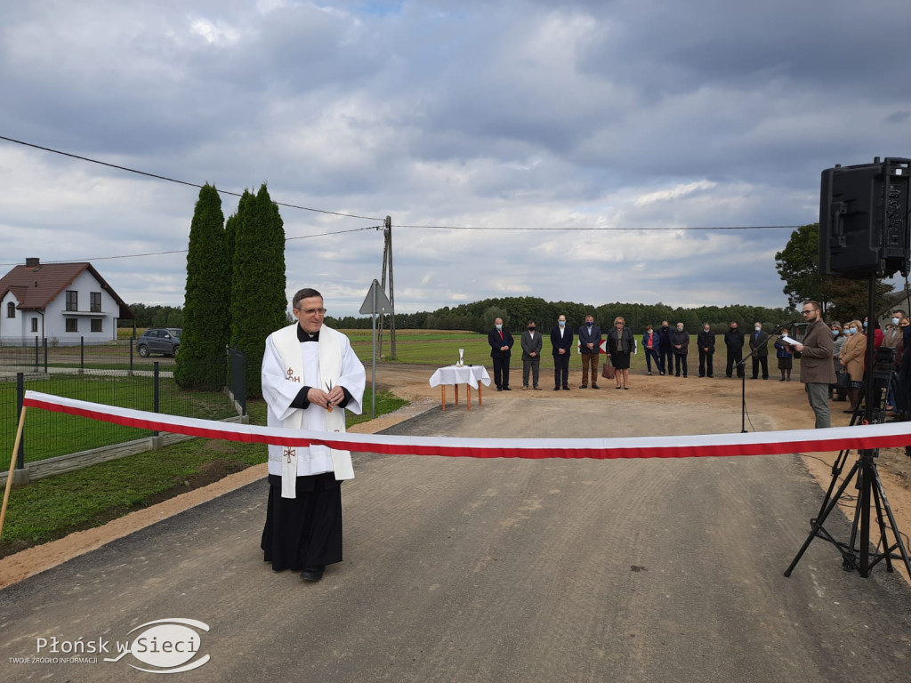 Uroczyste otwarcie drogi w Żelechach