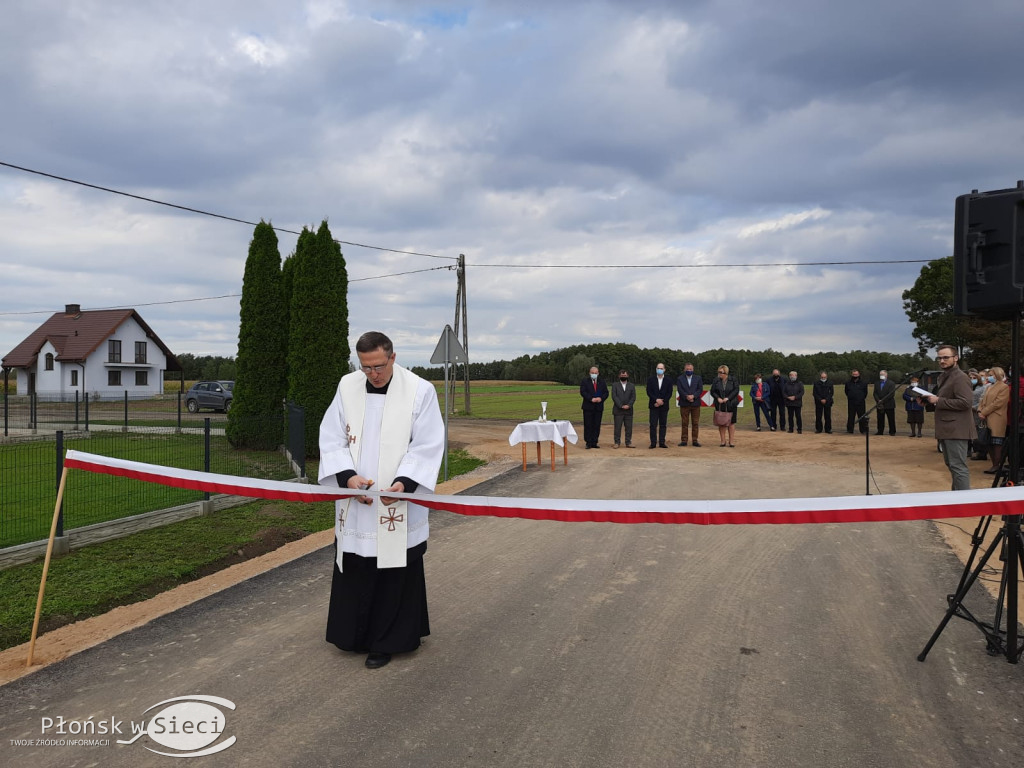 Uroczyste otwarcie drogi w Żelechach