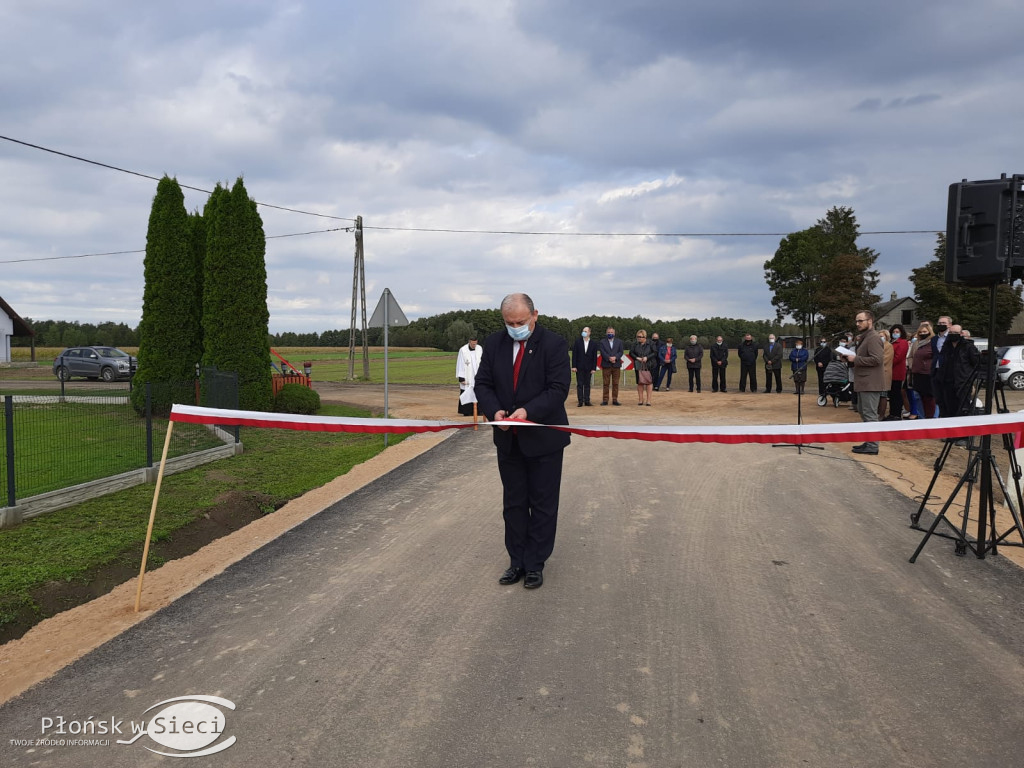 Uroczyste otwarcie drogi w Żelechach
