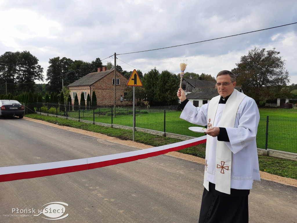 Uroczyste otwarcie drogi w Żelechach