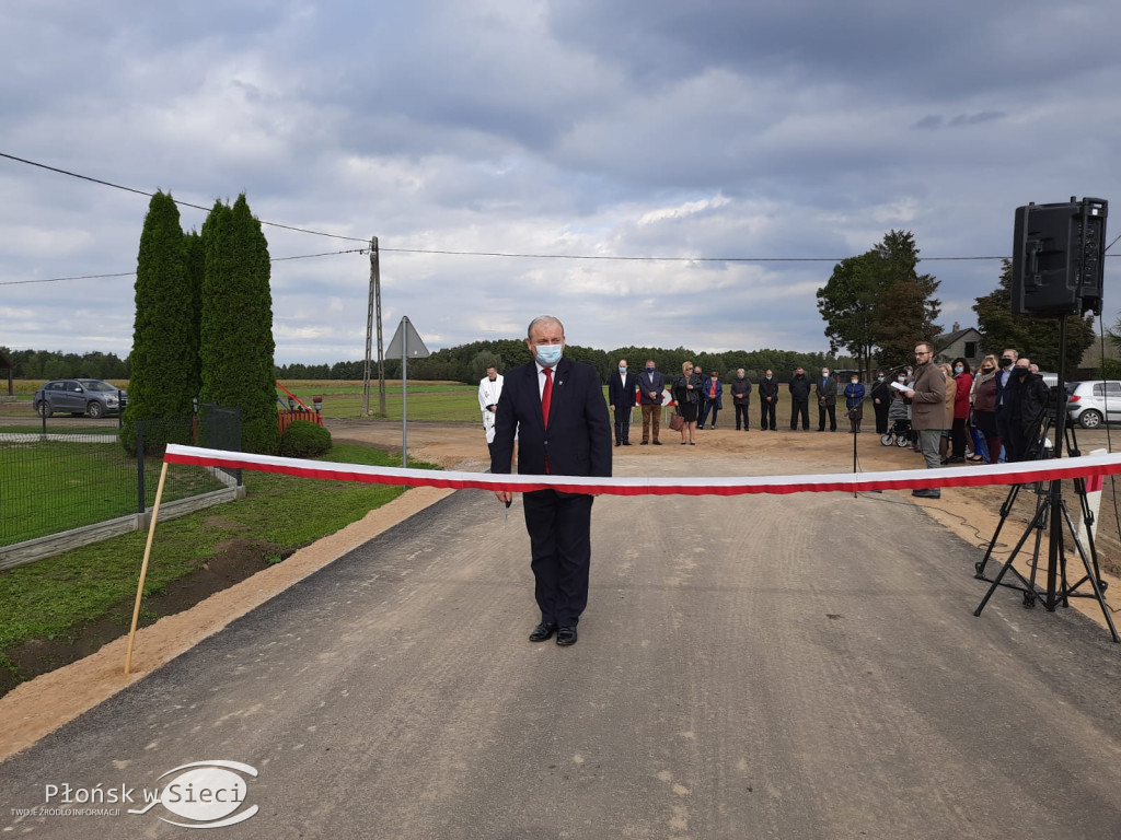 Uroczyste otwarcie drogi w Żelechach
