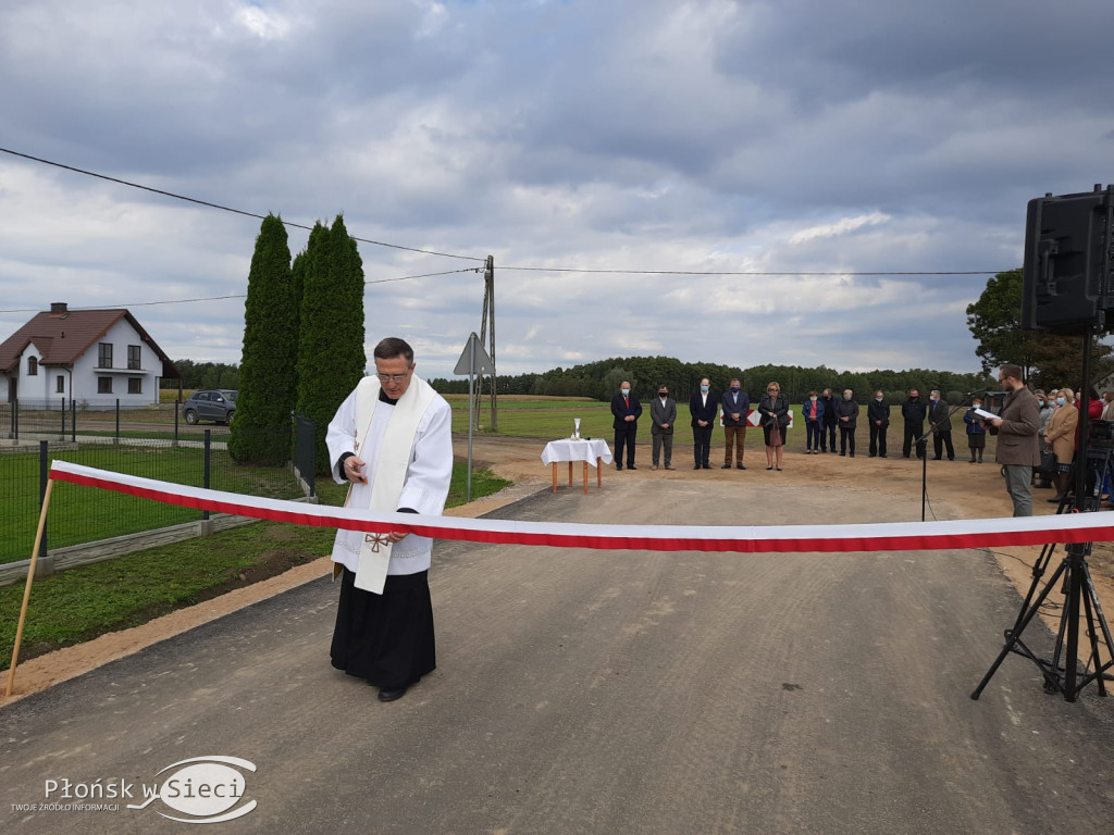Uroczyste otwarcie drogi w Żelechach