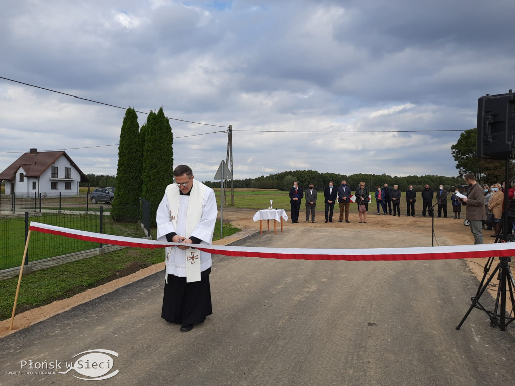 Uroczyste otwarcie drogi w Żelechach