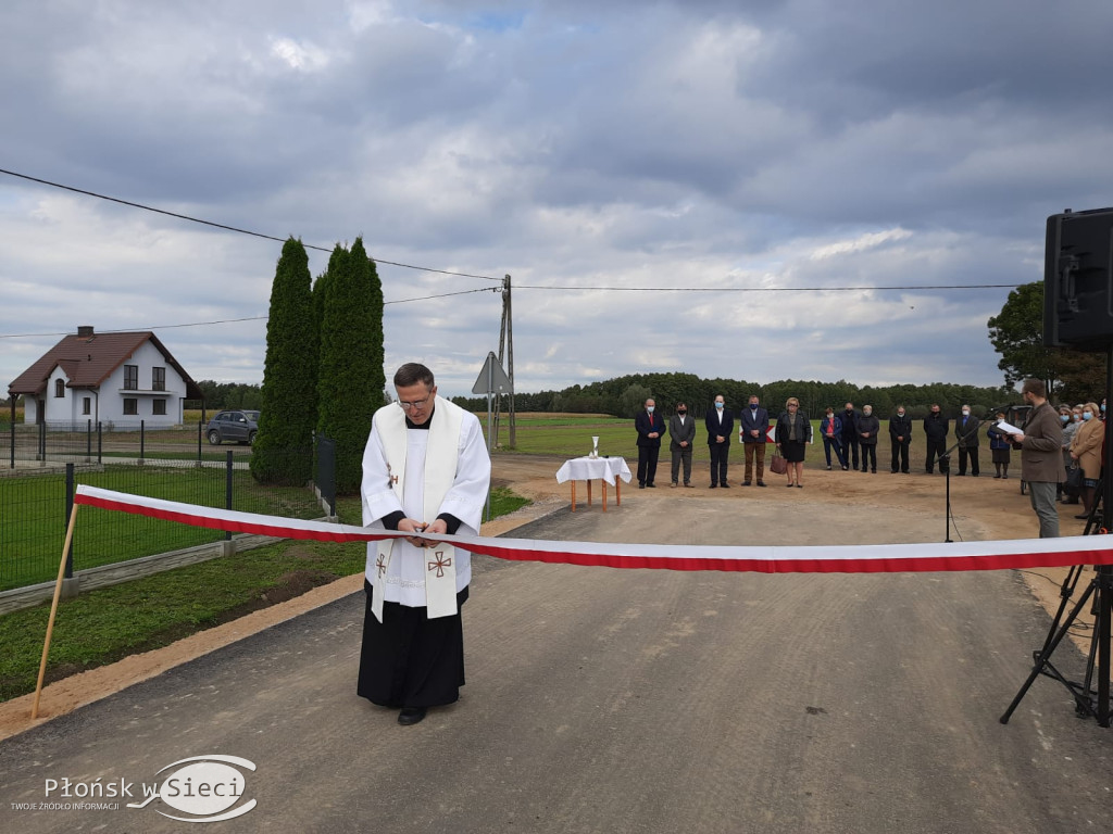 Uroczyste otwarcie drogi w Żelechach