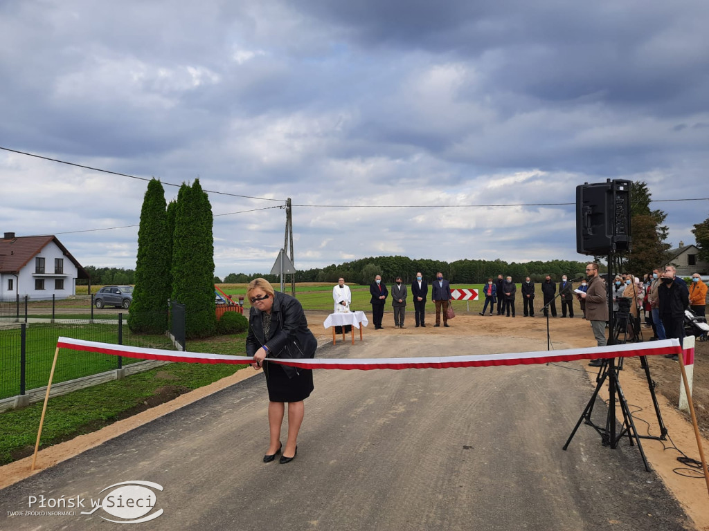 Uroczyste otwarcie drogi w Żelechach