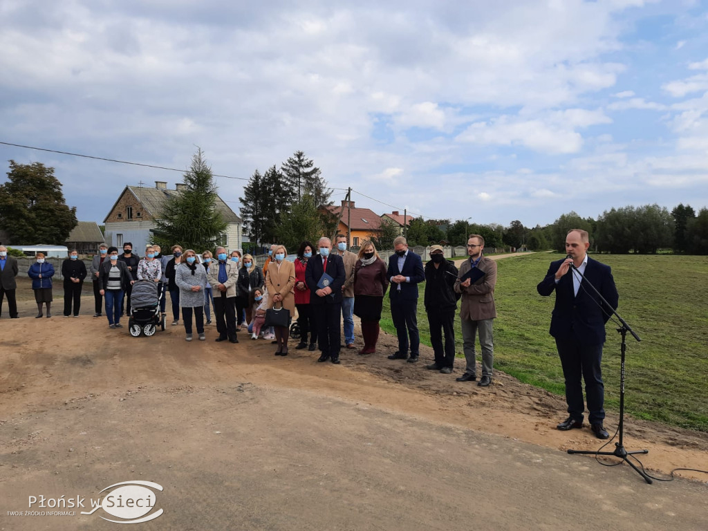Uroczyste otwarcie drogi w Żelechach