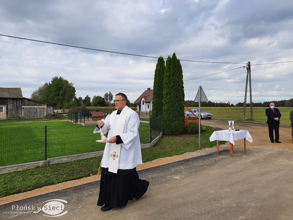 Uroczyste otwarcie drogi w Żelechach