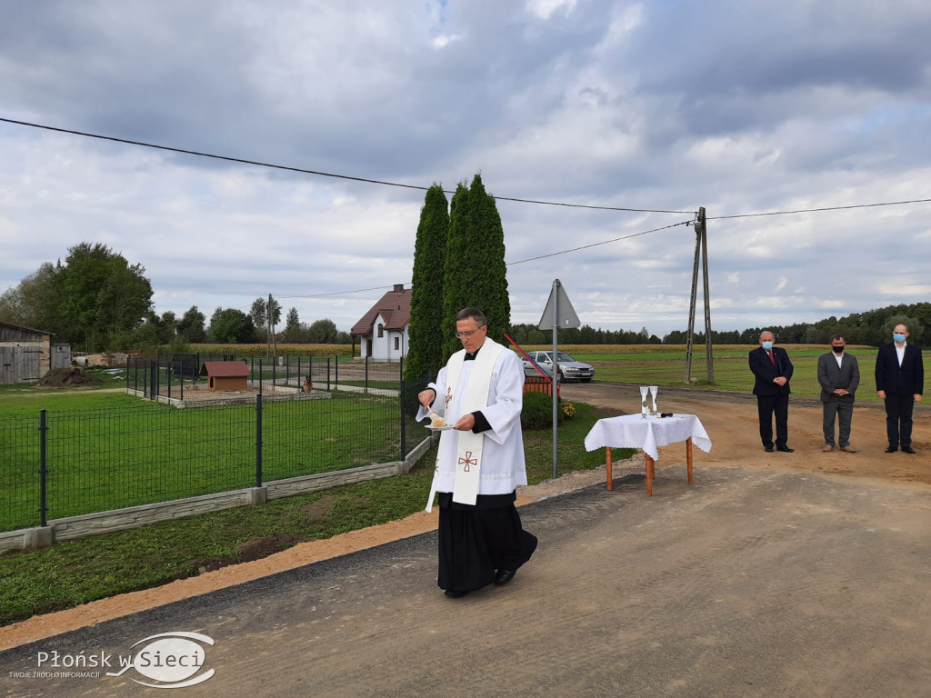 Uroczyste otwarcie drogi w Żelechach