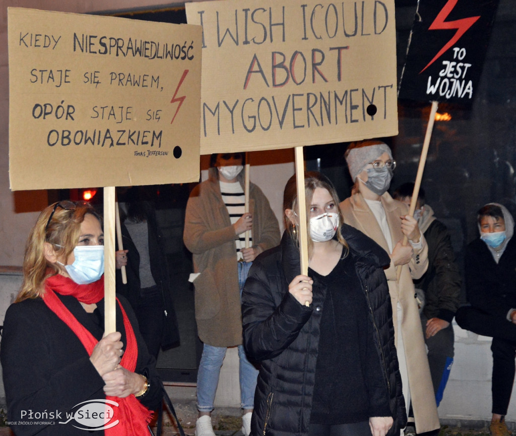 Protest ws. wyroku TK także w Płońsku