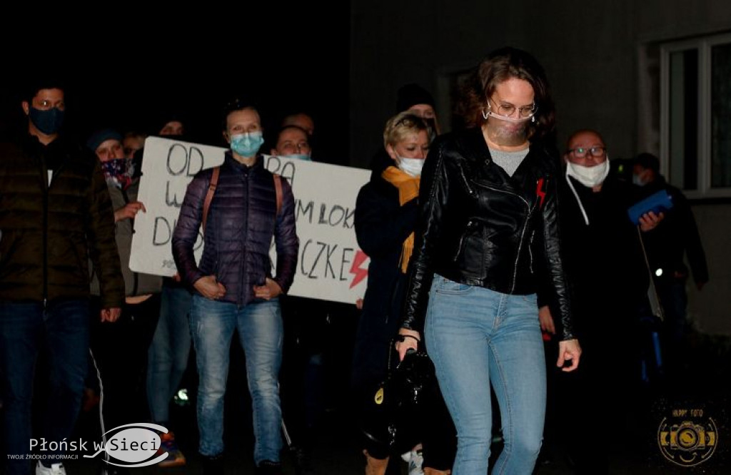 Protest #PiekłoKobiet w Nowym Mieście
