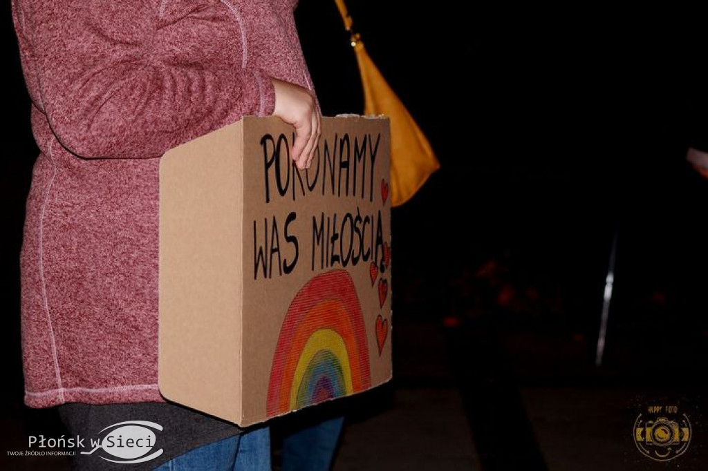 Protest #PiekłoKobiet w Nowym Mieście