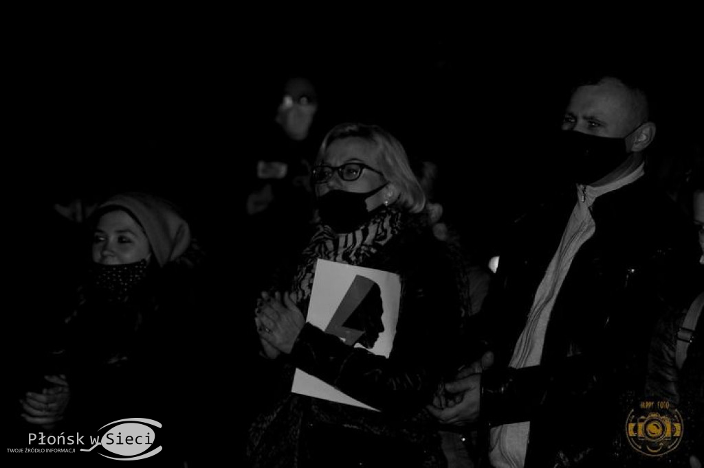 Protest #PiekłoKobiet w Nowym Mieście