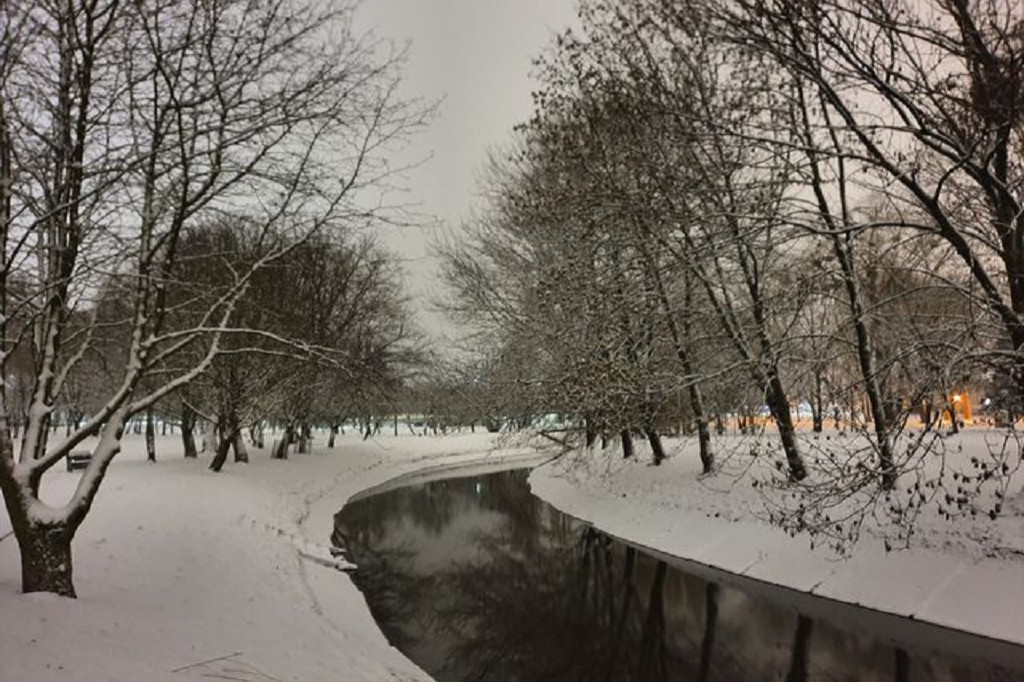 Przedświąteczny, zimowy Płońsk