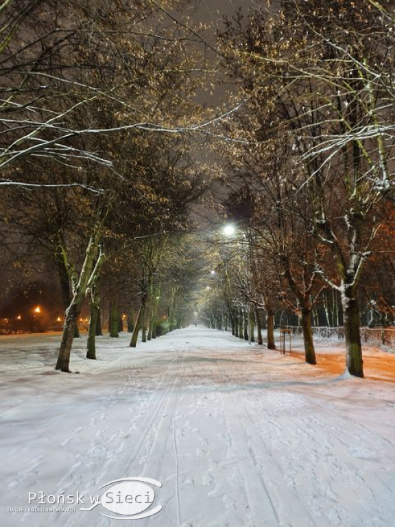 Przedświąteczny, zimowy Płońsk