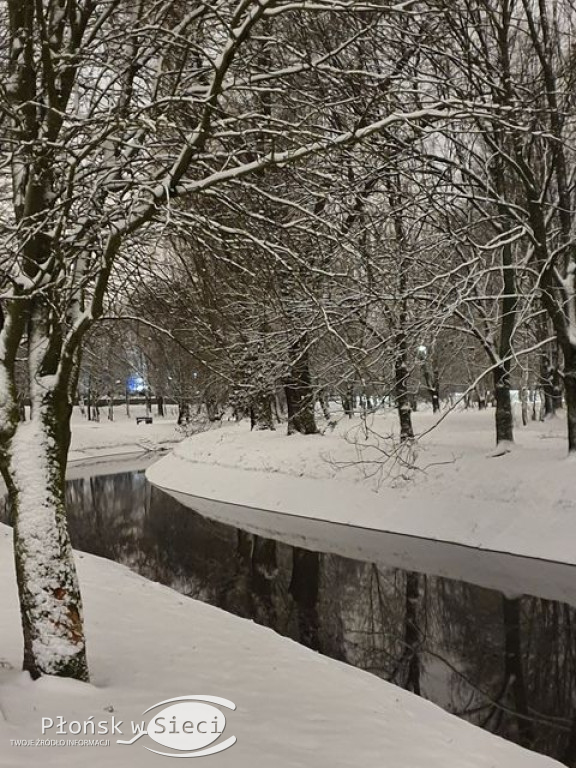Przedświąteczny, zimowy Płońsk