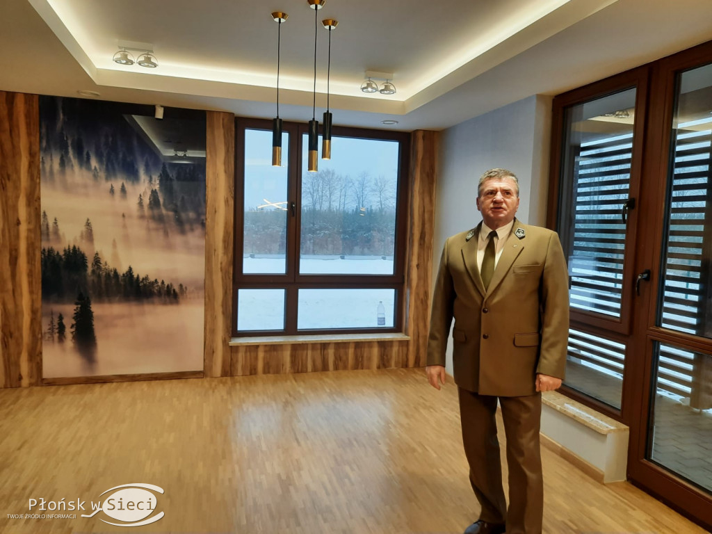 Nowa siedziba nadleśnictwa od środka