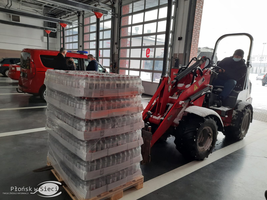Dotarł do nas transport płynów do dezynfekcji