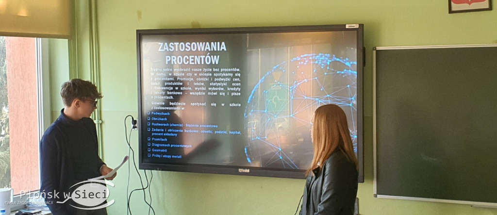 Uczniowie klas ósmych mierzyli się z 'matmą'