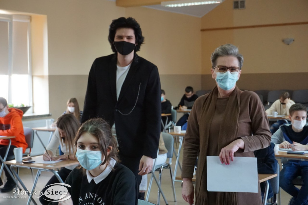 Uczniowie klas ósmych mierzyli się z 'matmą'