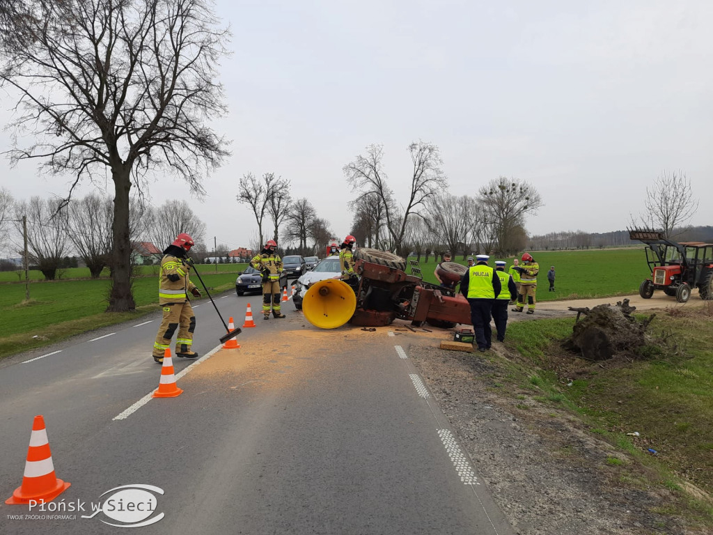 1 kwietnia - wypadek na drodze w Strachowie