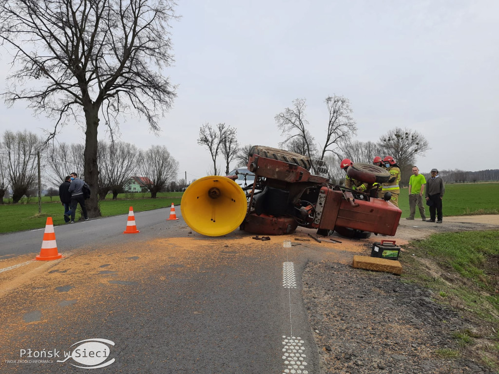 1 kwietnia - wypadek na drodze w Strachowie
