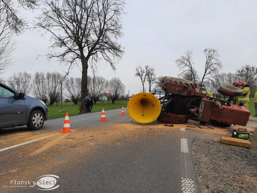 1 kwietnia - wypadek na drodze w Strachowie