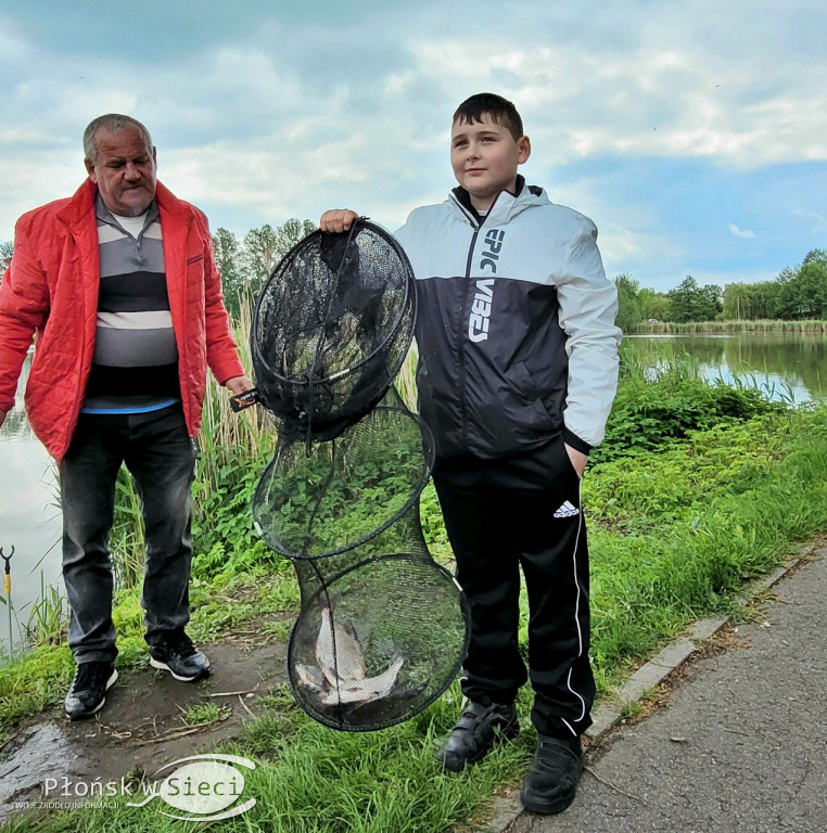 Wędkarskie zawody z okazji Dnia Dziecka
