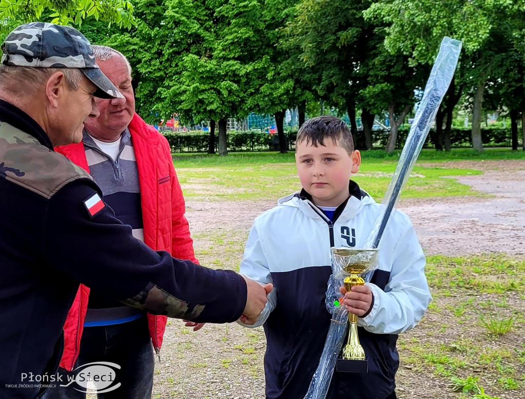 Wędkarskie zawody z okazji Dnia Dziecka