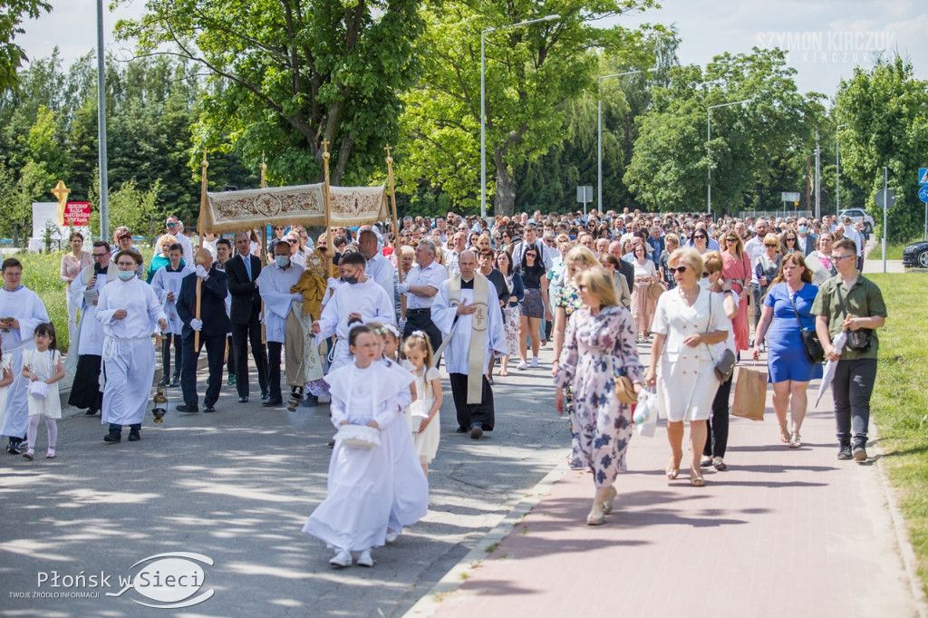 Boże Ciało w Parafii pw. Św. Ojca Pio w Płońsku