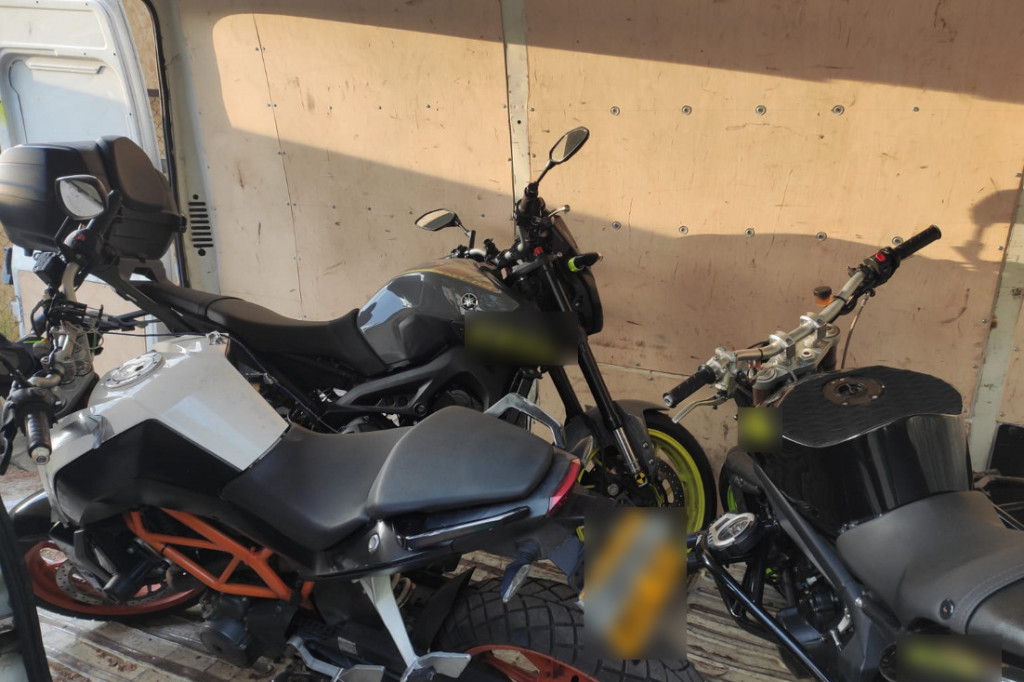 Skradzione motocykle trafiały na nasz teren