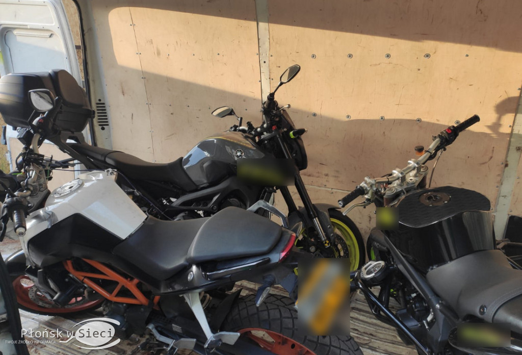 Skradzione motocykle trafiały na nasz teren